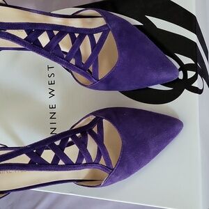 Purple Primadona heels by Nine West